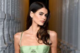 Kaia Gerber at the 2024 LACMA Art+Film Gala at the Los Angeles County Museum of Art on November 2, 2024 in Los Angeles, California.