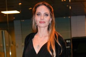 Angelina Jolie is seen on November 12, 2024 in New York City.