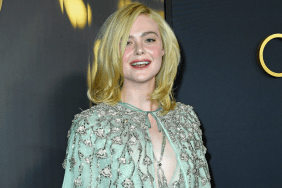 Elle Fanning see-through sheer Valentino gown 15th Governors Award 2024