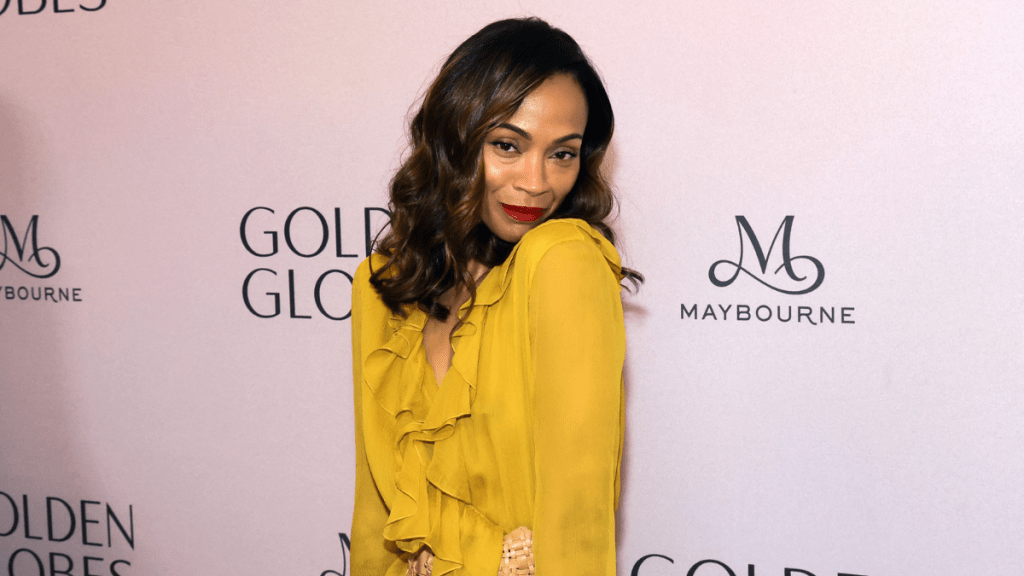 Zoe Saldaña attends the Golden Globes First-Time Nominee Celebration at The Maybourne Beverly Hills on December 17, 2024 in Beverly Hills, California.