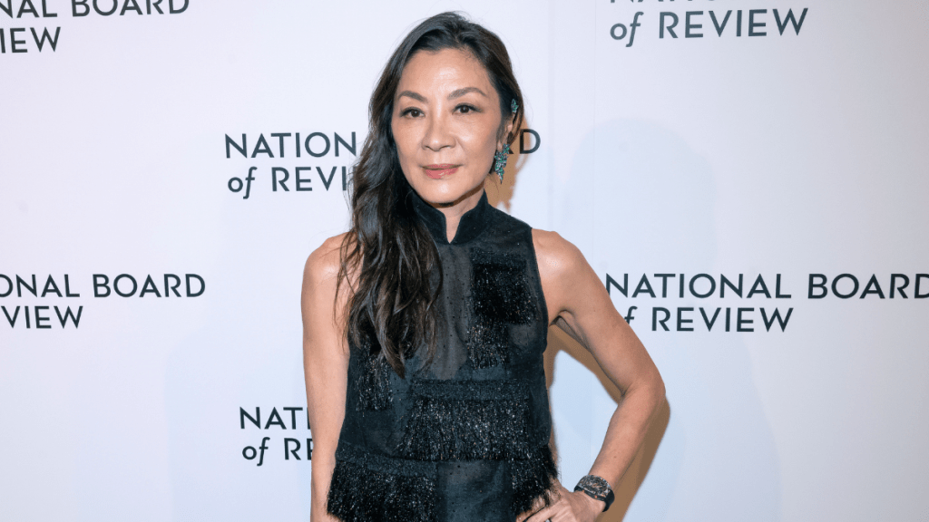 Michelle Yeoh attends the National Board of Review Awards Gala at Cipriani 42nd Street in New York, January 7, 2025.